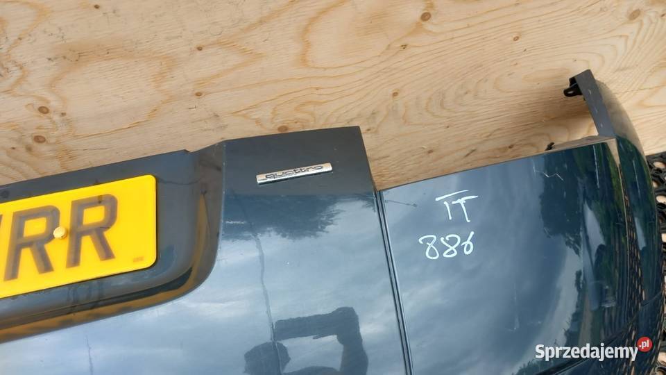 AUDI TT 8N COUPE ZDERZAK TYŁ LZ7J osobowe wielkopolskie sprzedam
