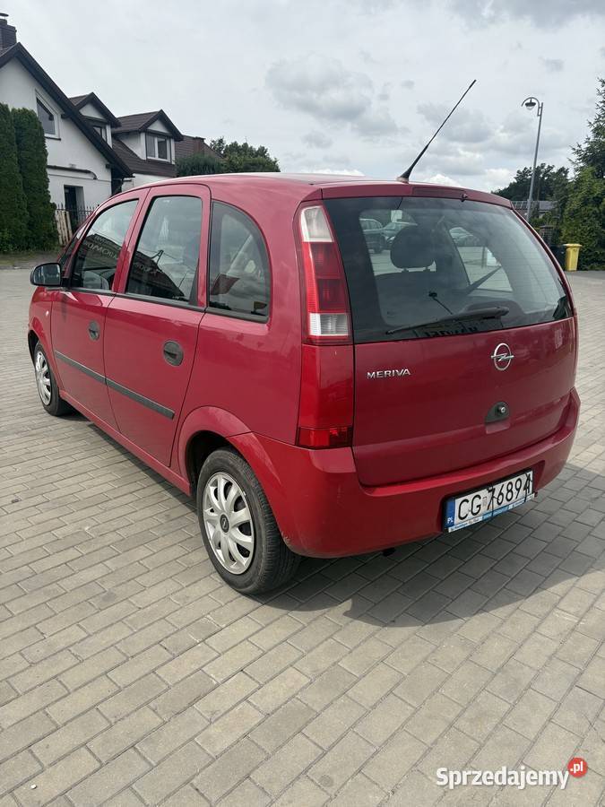 Opel Meriva 16 benzyna klimatyzacja Samochody osobowe Dolna Grupa sprzedam
