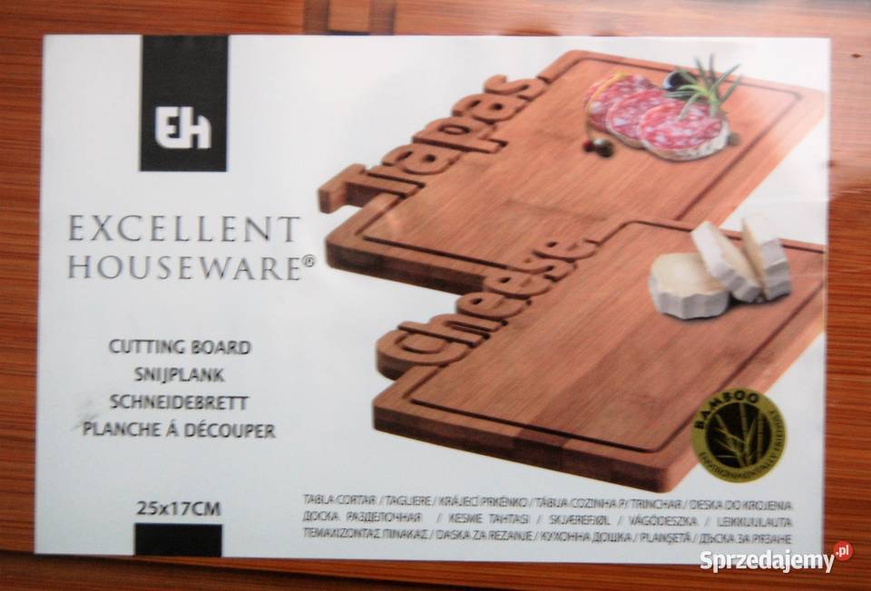 Deska bambusowa do krojenia tapas Excellent Lublin