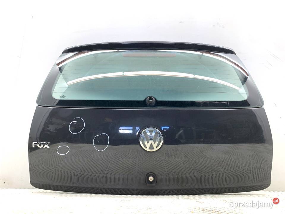 KLAPA TYŁ VW FOX Hatchback 0315 Uranograu TYLNA