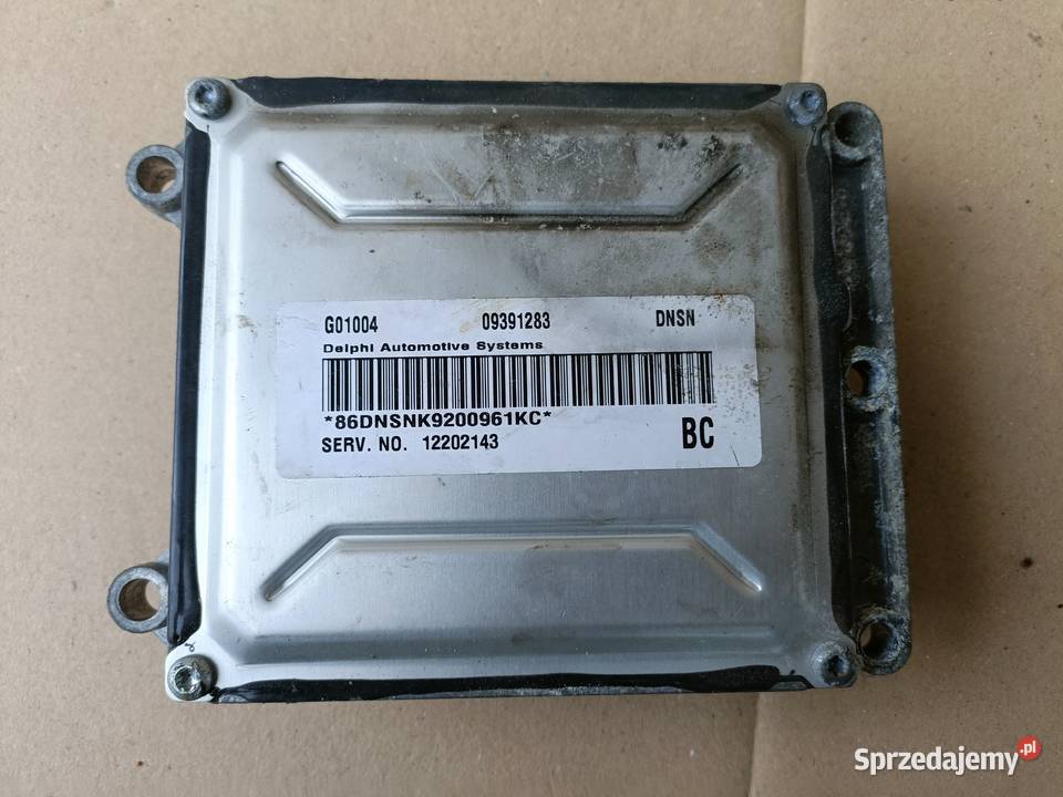 STEROWNIK KOMPUTER SILNIKA OPEL ASTRA G II osobowe Drezdenko
