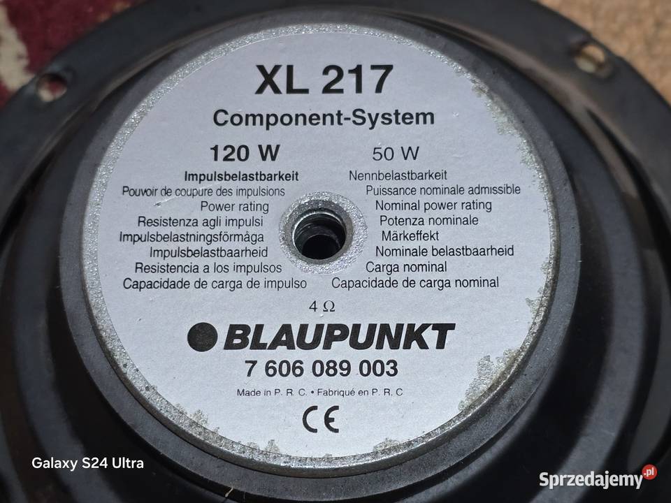 głośniki samochodowe blaupunkt xl217 16 Car audio Chełm Śląski