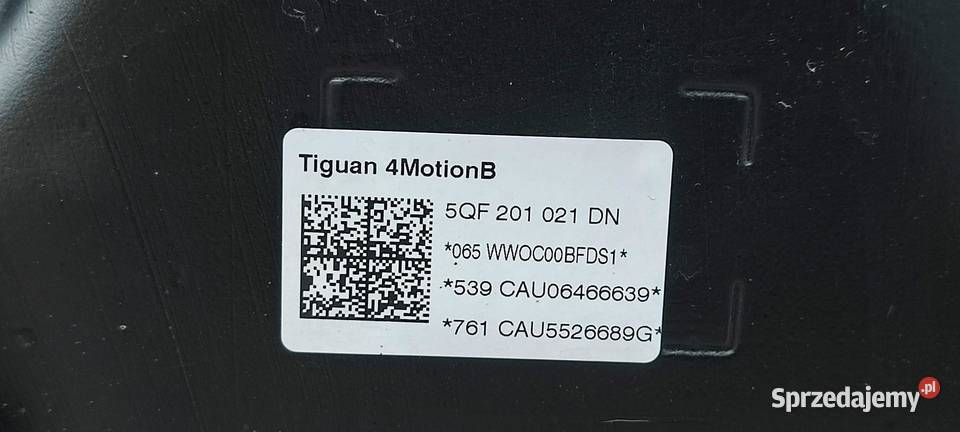 VW TIGUAN II ZBIORNIK PALIWA POMPA 20TSI 4X4 dolnośląskie sprzedam