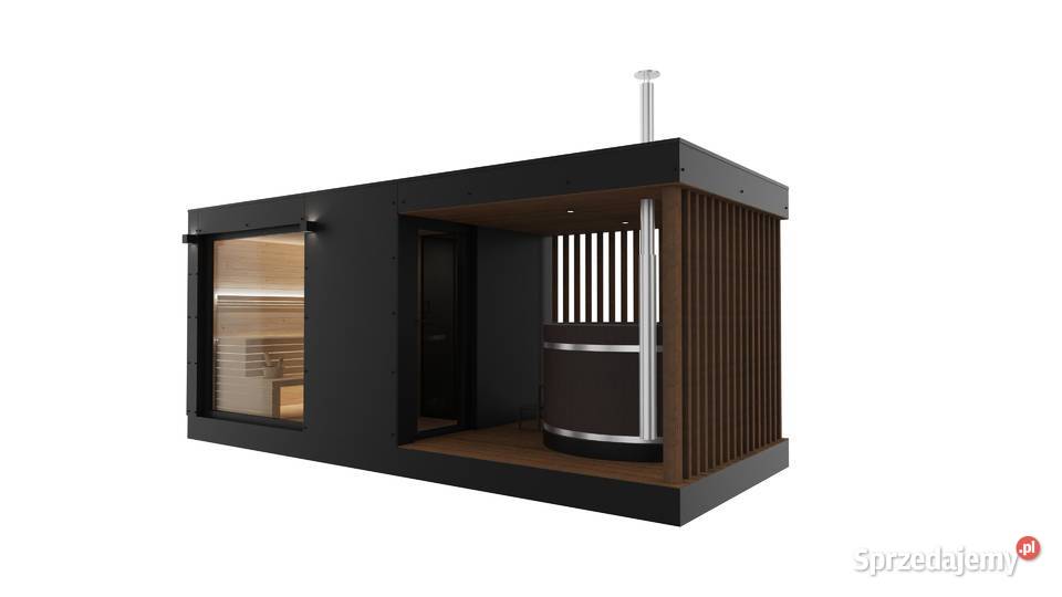 Sauna ogrodowa Sofia 620 x 250 śląskie