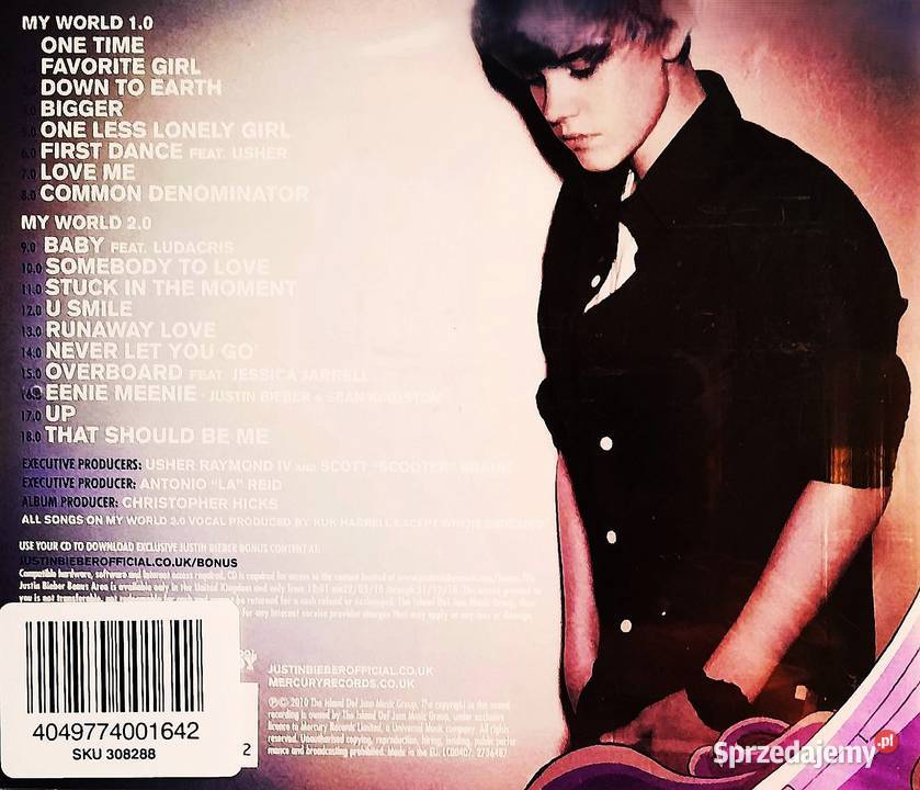 CD Nowa Album CD JUSTIN BIEBER Album My Worlds Katowice