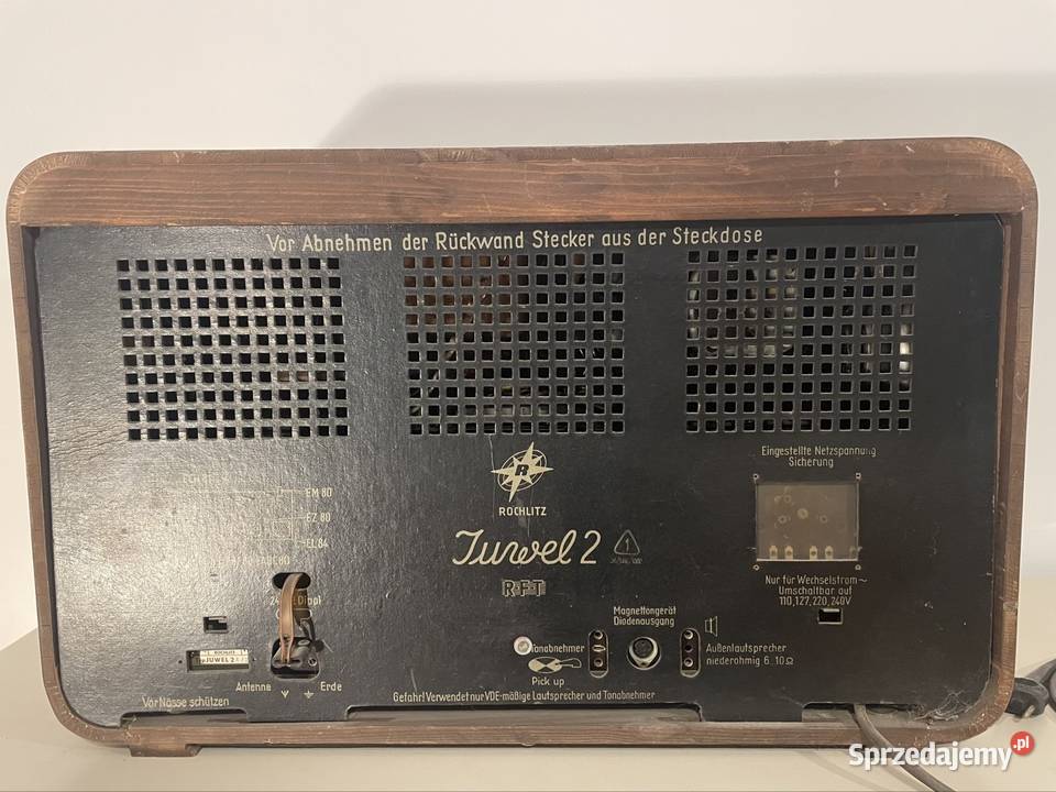 Radio Juwel 2 Antyki, Sztuka, Kolekcje Koszalin