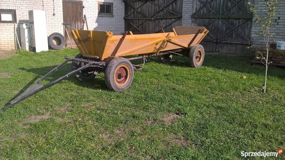 Wóz rolniczy konny do ciągnika Puławy