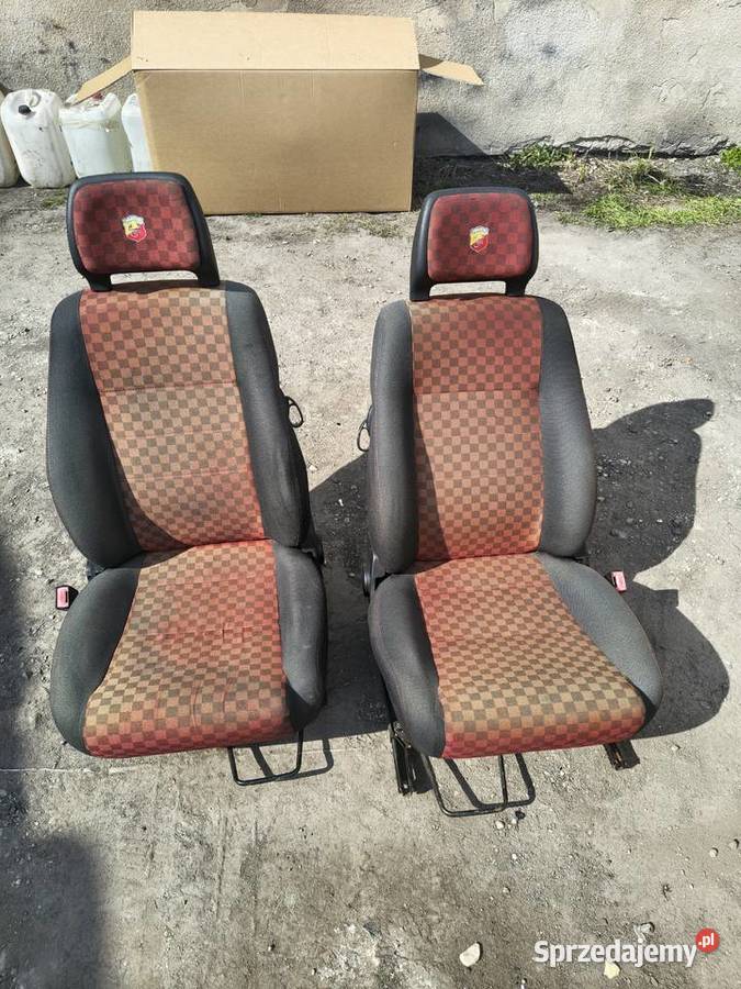 Fotele Seicento sporting abarth Tychy