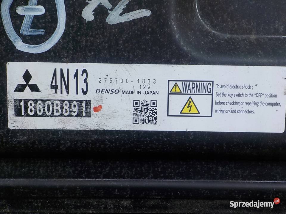 MITSUBISHI ASX I 18 B 12r 5D sterownik komputer Suków
