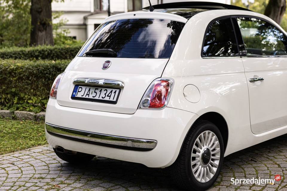 Fiat 500 12 Lounge Panorama Klimatyzacja Jarocin