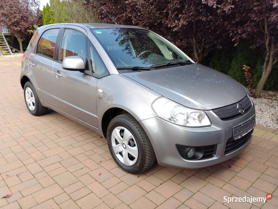 Suzuki SX4 2007r 19d 120 6biegów ŁADNY z Niemiec VAT marża Witkowo