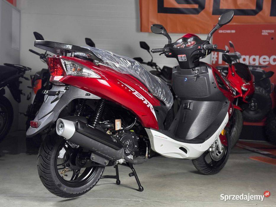 Spalinowy Skuter Barton Falcon 50 Homologacja Kobiele Wielkie