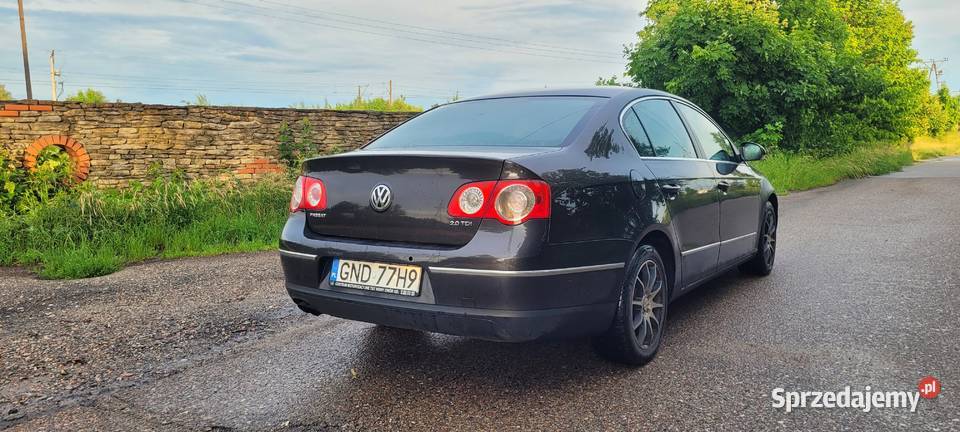 VW Passat B6 20 TDI 2008r Sedan manualna Passat Tczew