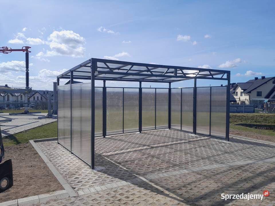 Wiata rowerowa poliwęglan 6x2 pomorskie Gdańsk sprzedam