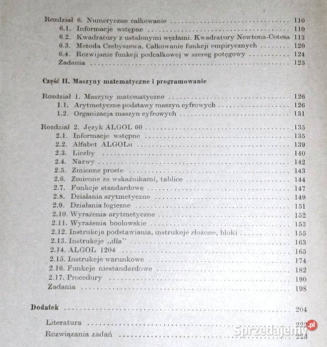 Metody numeryczne i programowanie Roman Zuber lubelskie sprzedam