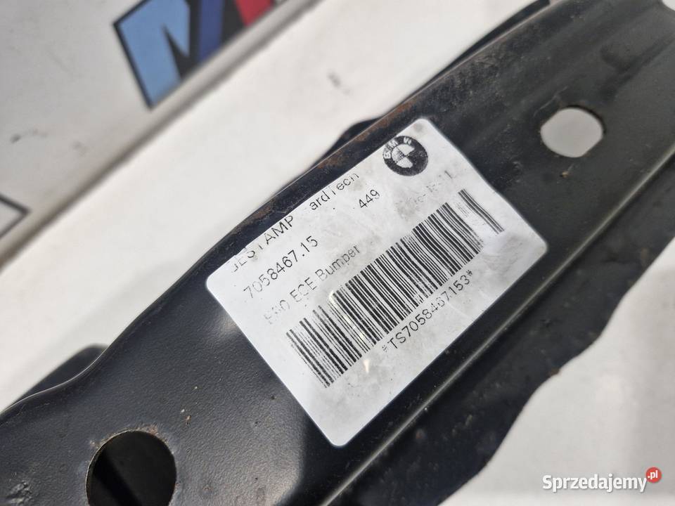 7058467 BMW E90 E91 MOCOWANIE BELKA ZDERZAKA TYŁ dolnośląskie sprzedam
