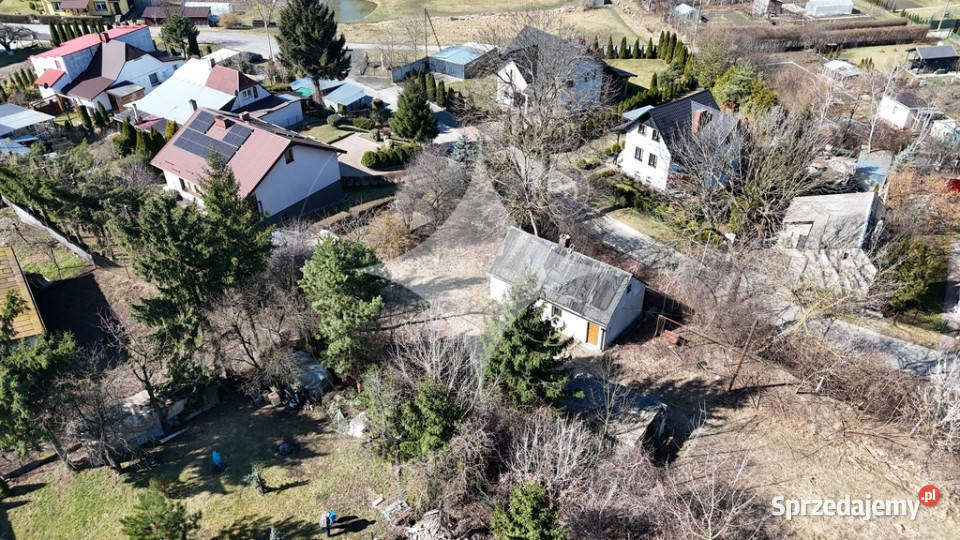 Widokowa działka z domem w centrum Hrubieszowa papa Sprzedaż Hrubieszów
