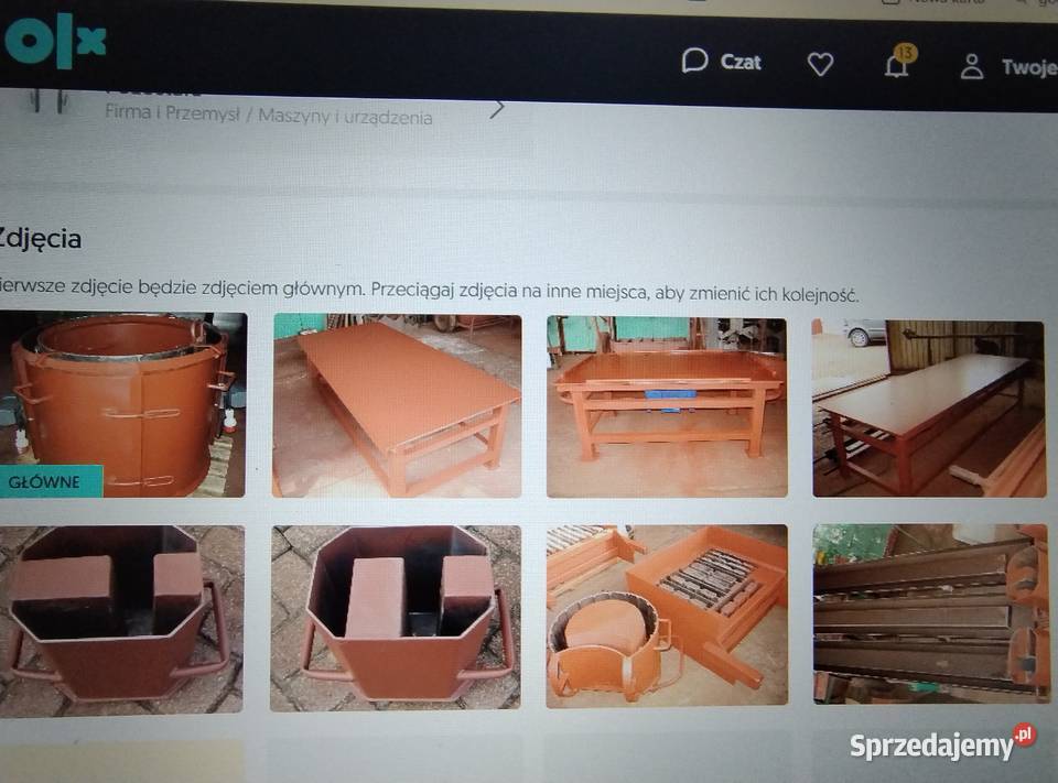 Sprzedam formy na kręgi stoły wibracyjne Izabelin-Dziekanówek