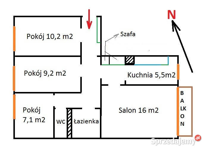 Mieszkanie parku Metro Słodowiec Warszawa