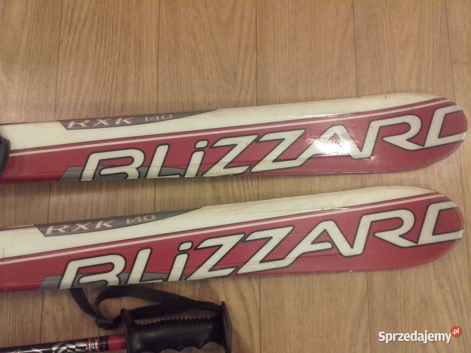 Narty Blizzard RXK 140 plus kijki 95 śląskie Będzin