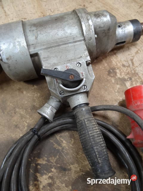 wiertarka wolnoobrotowa 380v org DDR Żary