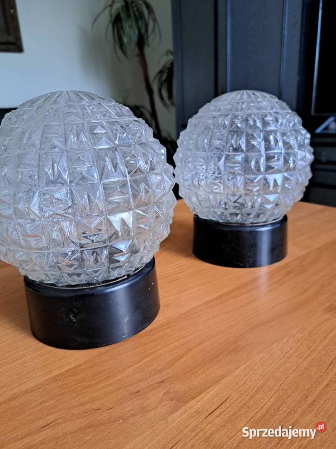 Dwa retro kinkiety z 1965 roku Kamenicky Senov Lubań