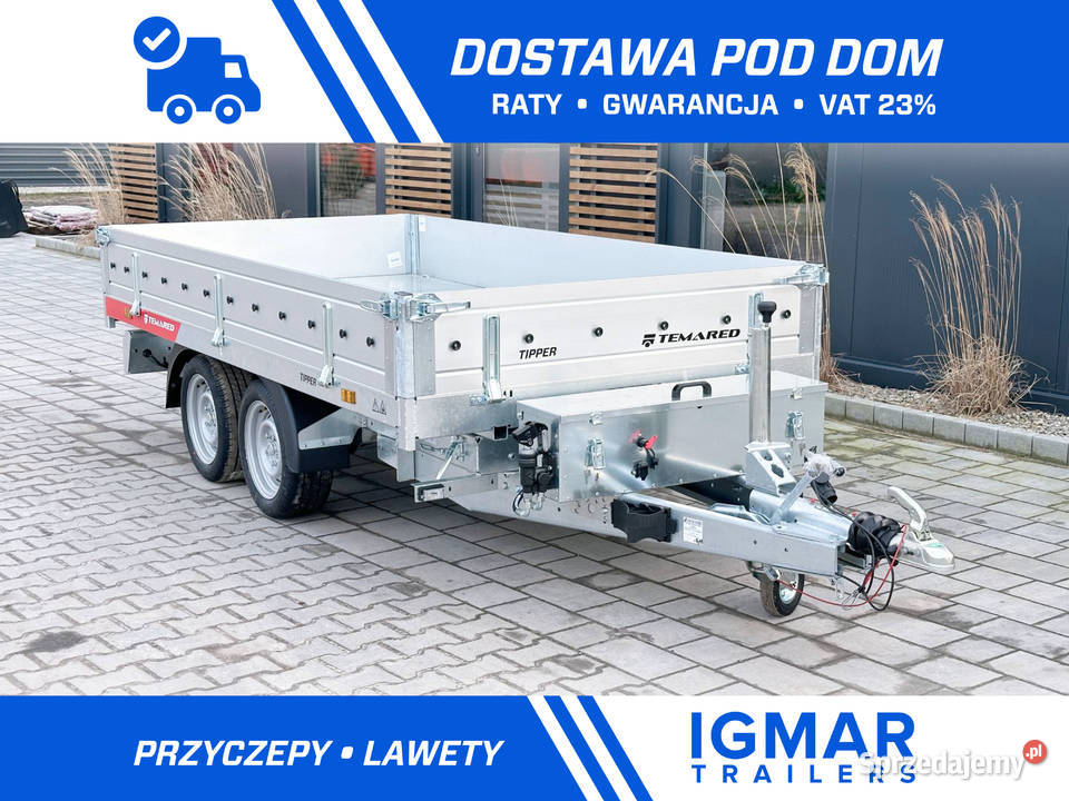 Przyczepa wywrotka TEMARED TIPPER 30152 C S 2700 wywrotki sprzedam