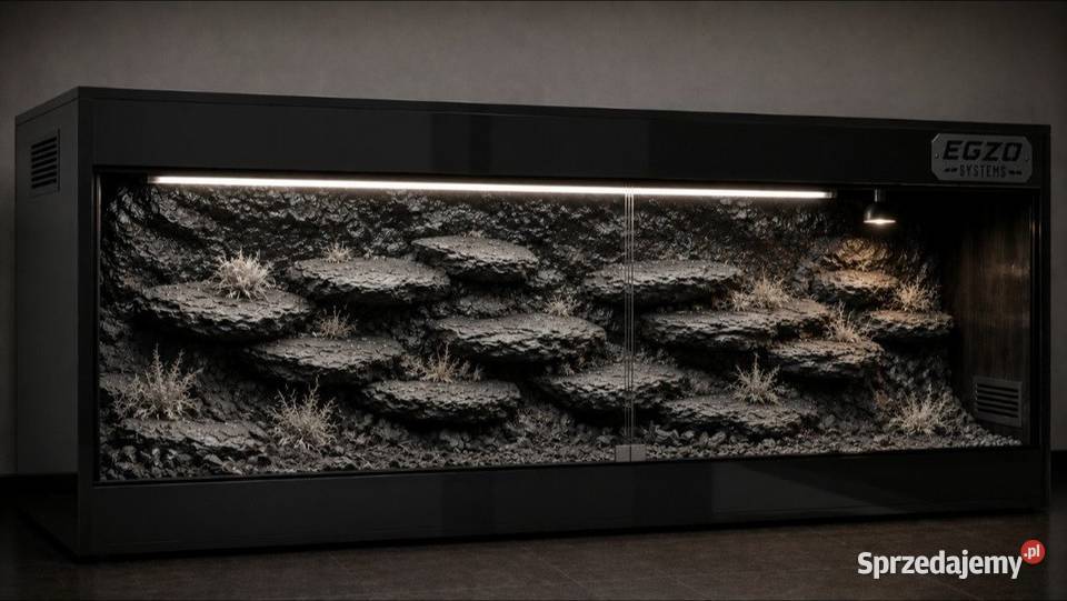 Terrarium pustynne agamy brodatej gekona Terrarystyka Jastrzębie-Zdrój sprzedam