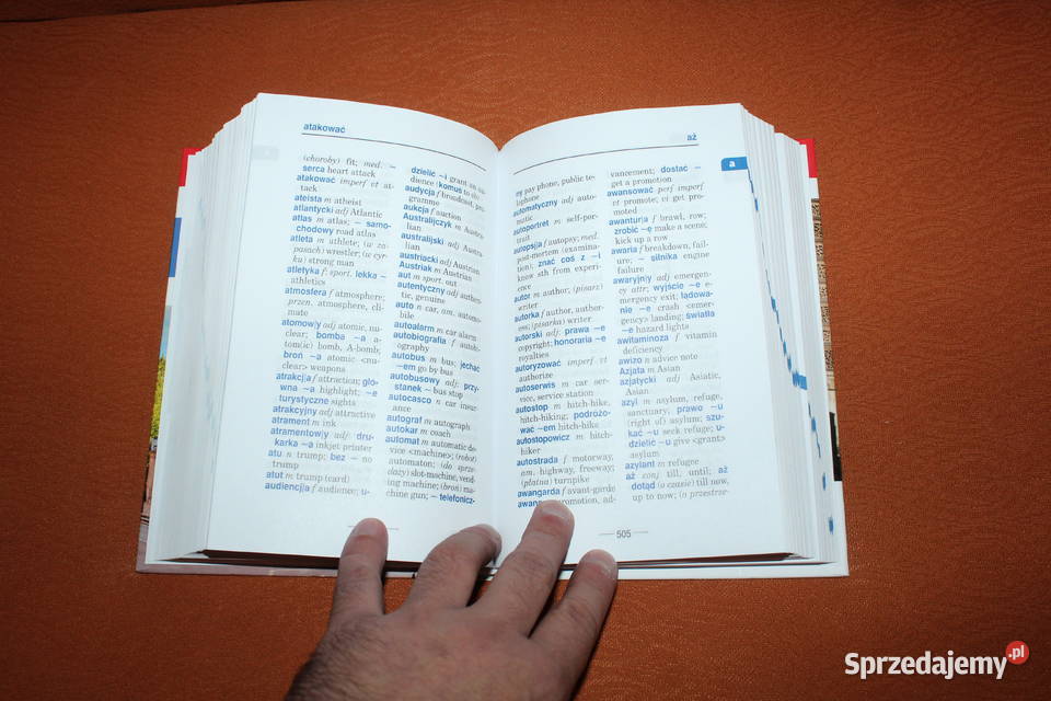 Słownik English AngielskoPolski Andrzej Chorzów sprzedam