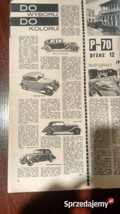 MOTOR 6 1964 jawa 250 cros p 70 skoda 2040 podkarpackie Stalowa Wola