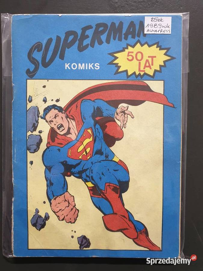 Superman 50 Lat 1989 Gdynia