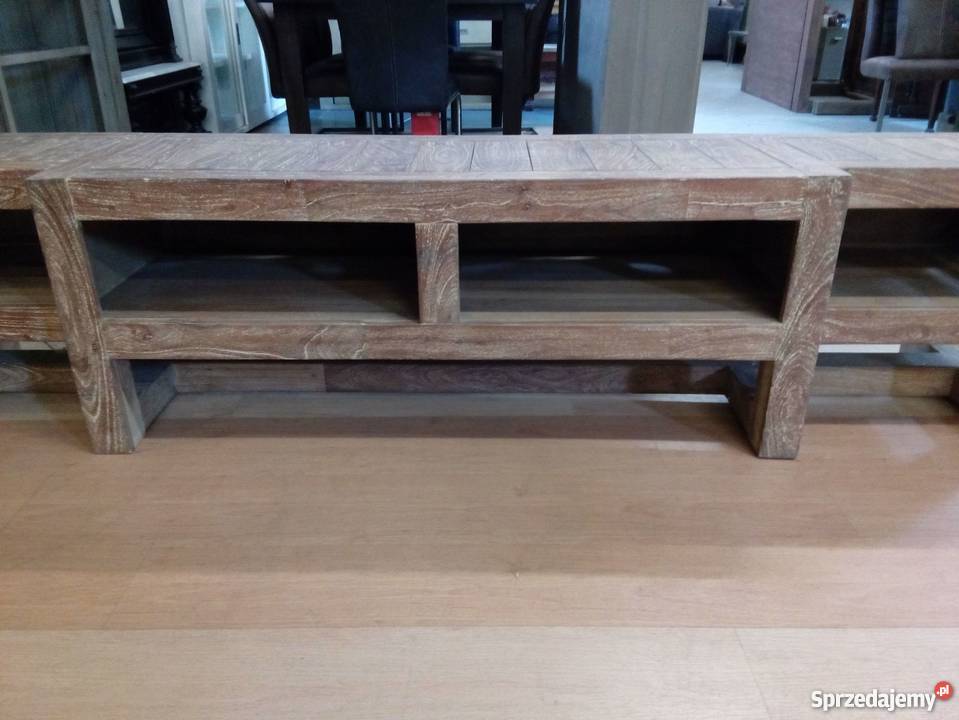 Szafka pod telewizor rtv z drewna egzotycznego Opole