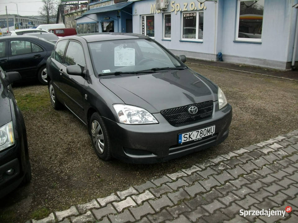 Toyota Corolla 14 97 sprawna Seria E12 20012007 benzyna Samochody osobowe Katowice