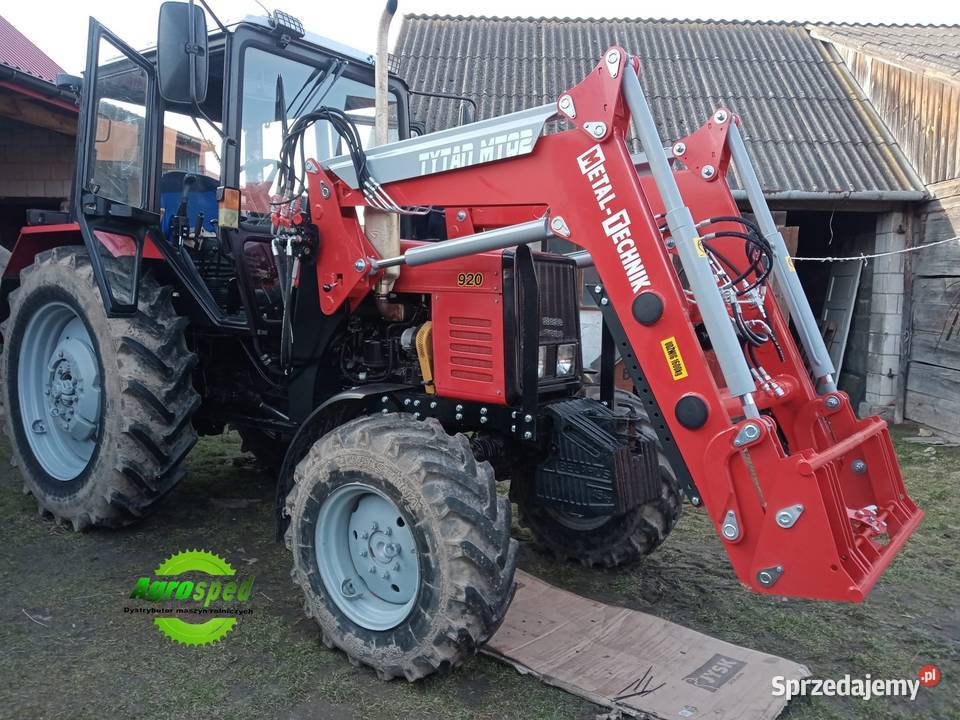 Ładowacz Tur Matal Technik Do Ciągnika Zetor Sobótka