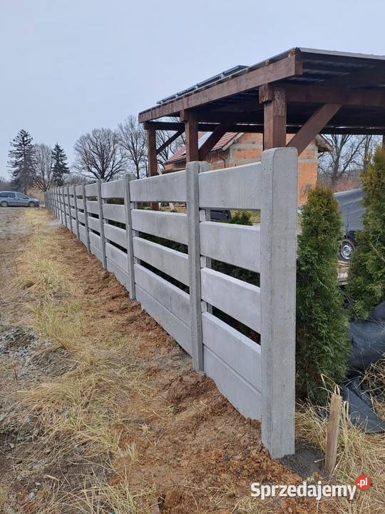 Ogrodzenia betonowe Polkowice