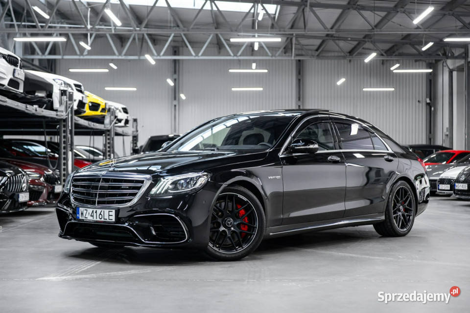 Mercedes S 63 AMG 26 000 Bezwypadkowy Noktowizor benzyna