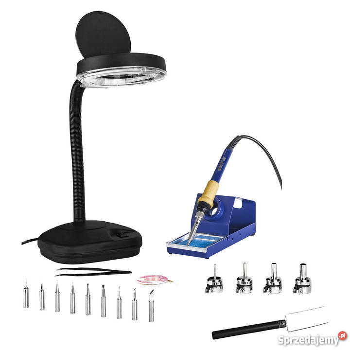 Stacja lutownicza HOT AIR kolba lutownicza