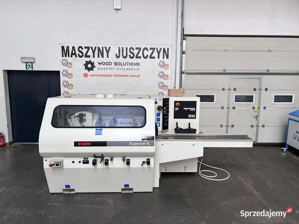 Strugarka czterostronna SCM Superset XL Juszczyn