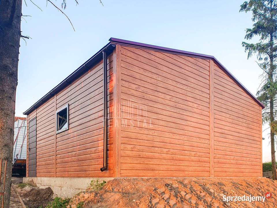 Garaż Blaszany 6x6m 2x Brama Uchylna 2x Okna kujawsko-pomorskie Bydgoszcz