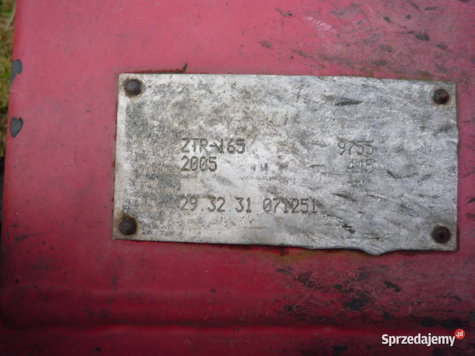 kosiarka czeska rotacyjna ztr 165 żtr źtr Chmiel