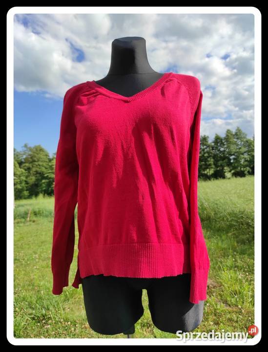 Czerwony sweter damski LCW Casual 40 L Płock sprzedam