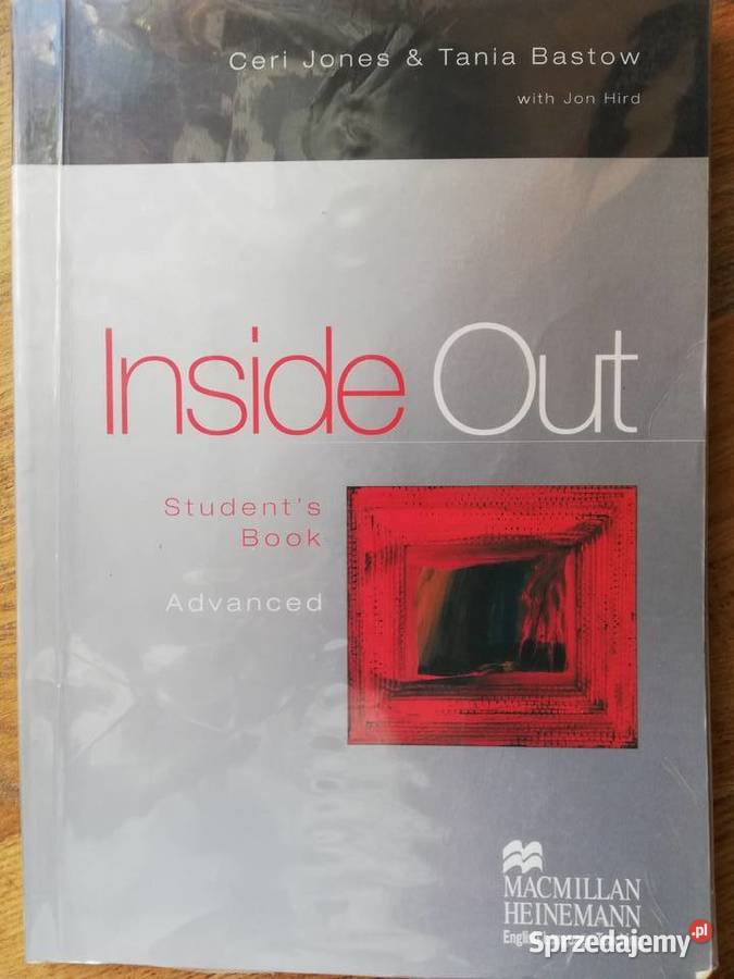 Inside Out Students Book Advanced Ceri Jones Książki do nauki języka obcego Kraków