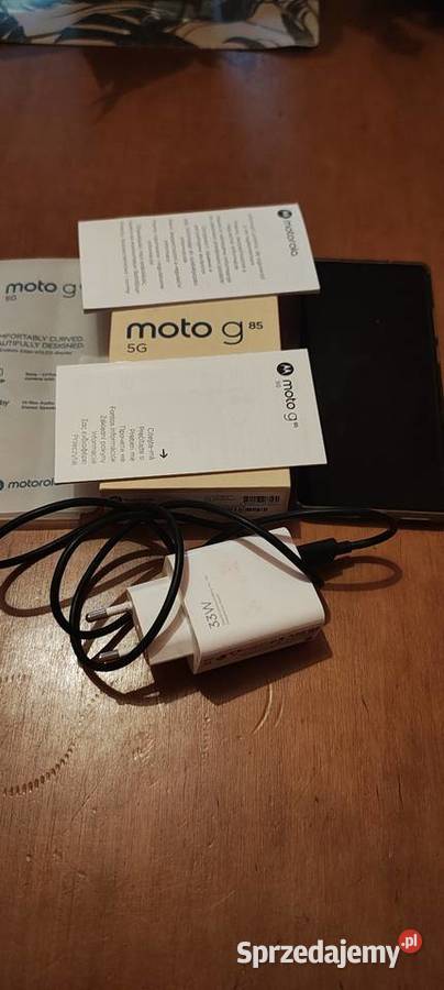 Motorola Moto G85 5G komplet używany Motorola Inowrocław sprzedam