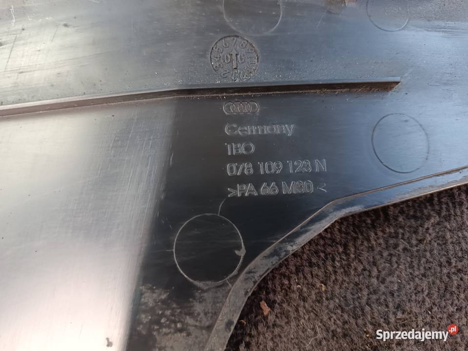 Osłona Rozrządu 24 078 109 123 N Audi A4 B5 FL śląskie Myszków