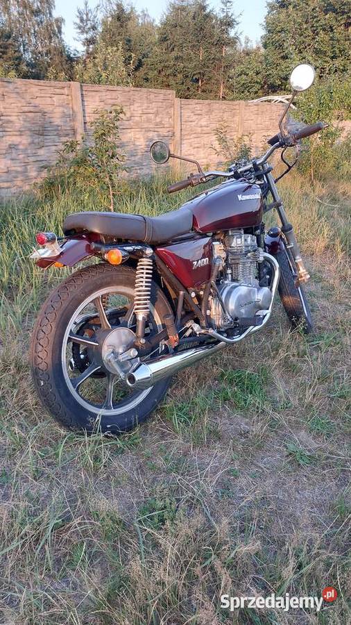 Kawasaki z 400 brat style Andrespol