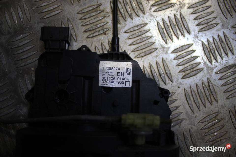 ZAMEK DRZWI PRAWY PRZÓD 6 PIN OPEL CORSA D osobowe