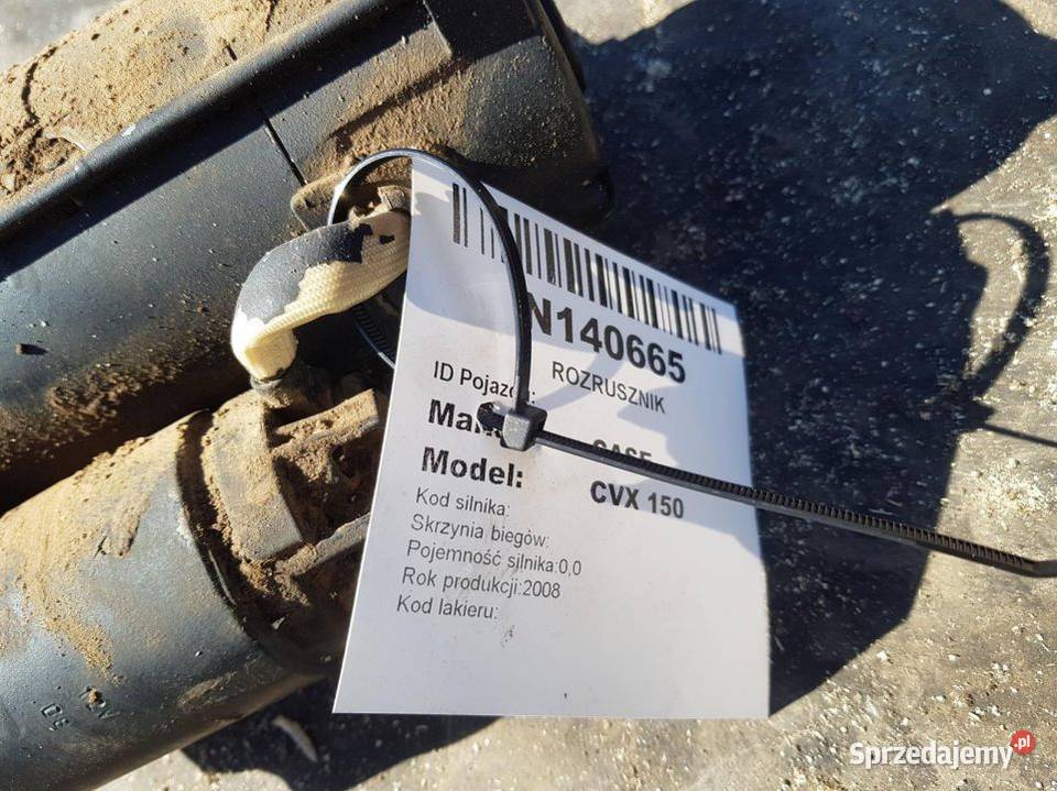 ROZRUSZNIK CASE CVX 150 STEYR SISU 2008 kujawsko-pomorskie Lipno