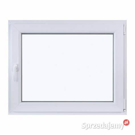 OKNO PCV RU 80 x 60 800 x 600 OKNA BIAŁE RĘKI Kuźnica Skakawska