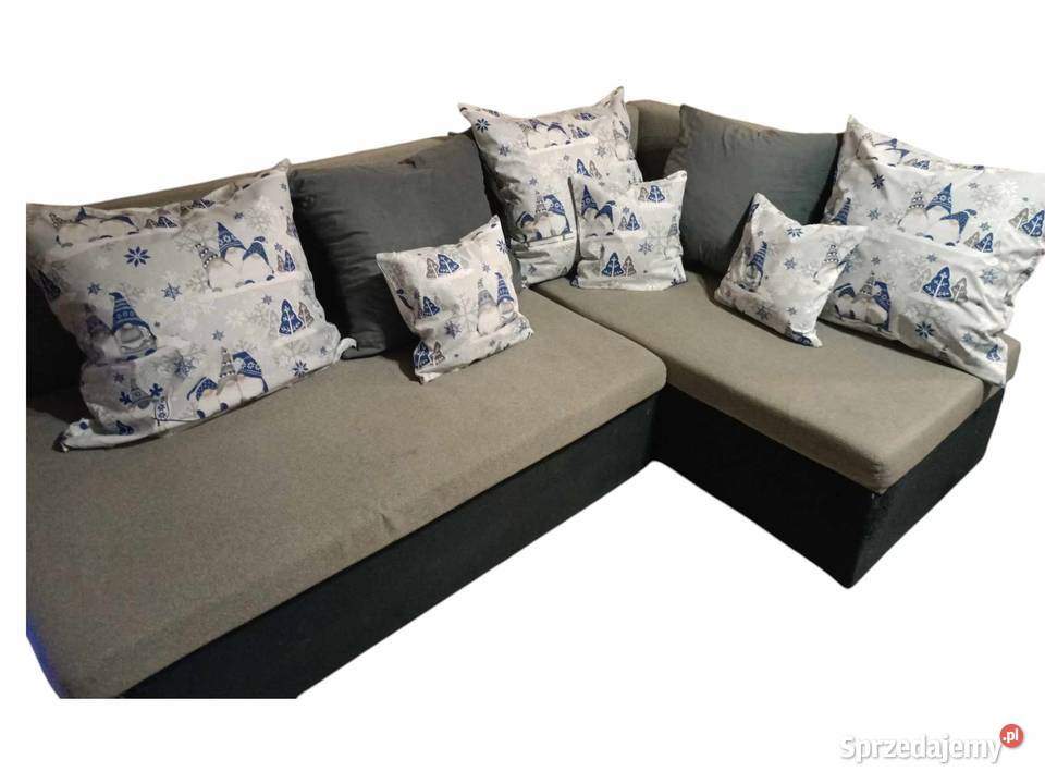 Poszewka świąteczna z krasnalami śląskie Chorzów