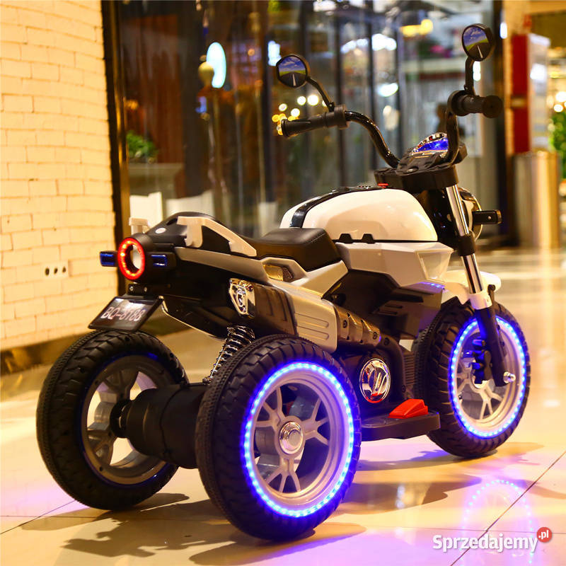 Auto motorek WIELKI MOTOR na akumulator dzieci śląskie Myszków